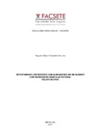 RETRATAMENTO ORTODÔNTICO COM ALINHADORES EM UM PACIENTE COM REABSORÇÃO RADICULAR EXTERNA RELATO DE CASO.pdf