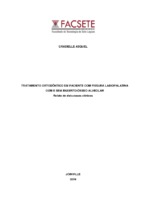 Tratamento Ortodontico de paciente com fissura labiopalatina com e sem enxerto ósseo alveolar - relato de dois casos clínicos - Grasielle Asquel.pdf