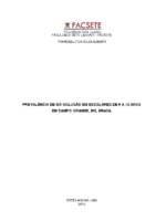 Prevalência de má oclusão em escolares de 6 a 12 anos em Campo Grande, MS, Brasil FRANCIELLY DA SILVA.pdf