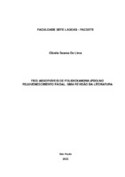 FIOS ABSORVÍVEIS DE POLIDIOXANONA (PDO) NO REJUVENESCIMENTO FACIAL UMA REVISÃO DA LITERATURA.pdf