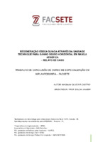 Regeneração óssea guiada atravéz da sausage technique para gaho ósseo horizontal em maxila atrófica - relato de caso. Mágnum Castro.pdf